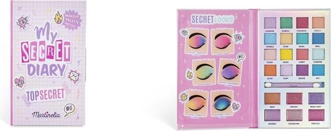Actual product image Martinelia My Secret Diary paletka cieni do powiek + aplikator