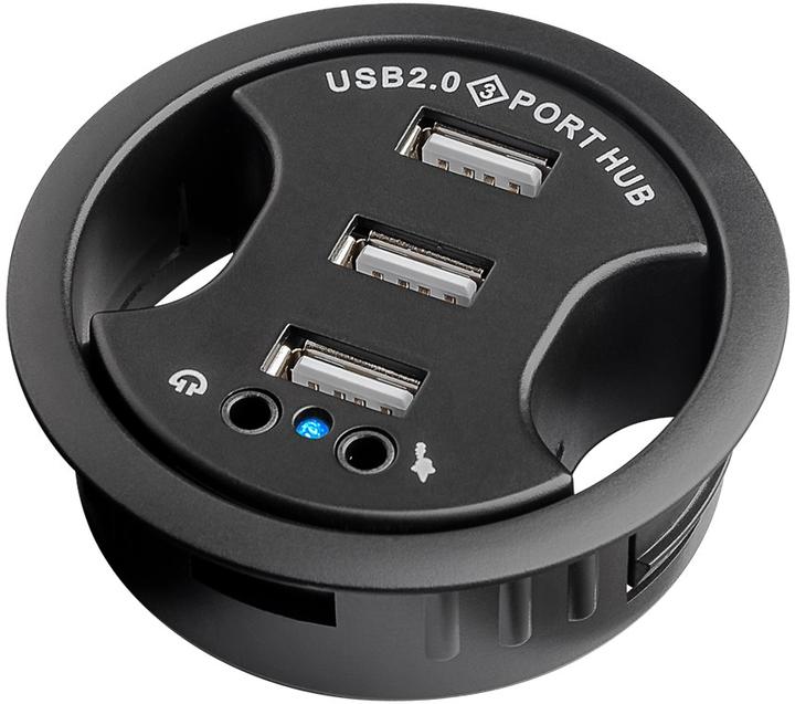 Image du produit MicroConnect Hub USB 2.0 (USB-A, 5 ports)