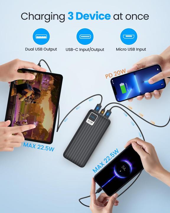 Produktbild PDBest Power Bank (50000 mAh, 22.50 W)