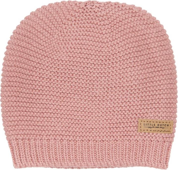 Actual product image Little Dutch knitted pink cap