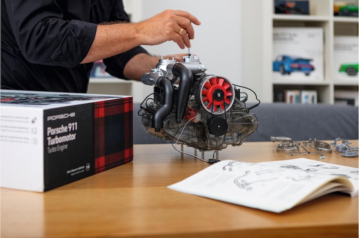 Produktbild Franzis Porsche 911 Turbomotor