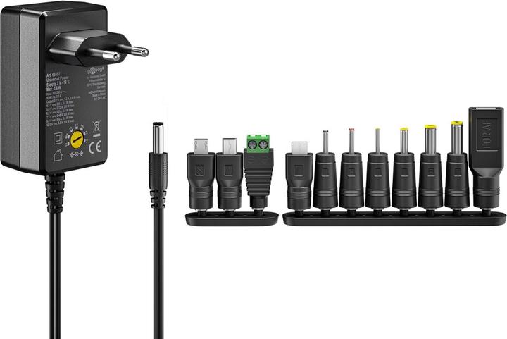 Actual product image Goobay Universal power supply unit