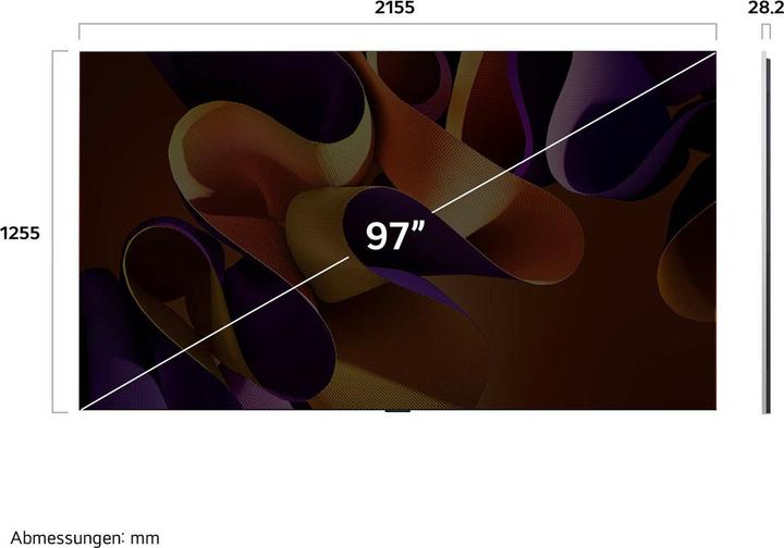 Actual product image LG TV OLED97G48LW (2024) (97", OLED, 4K, 2024)