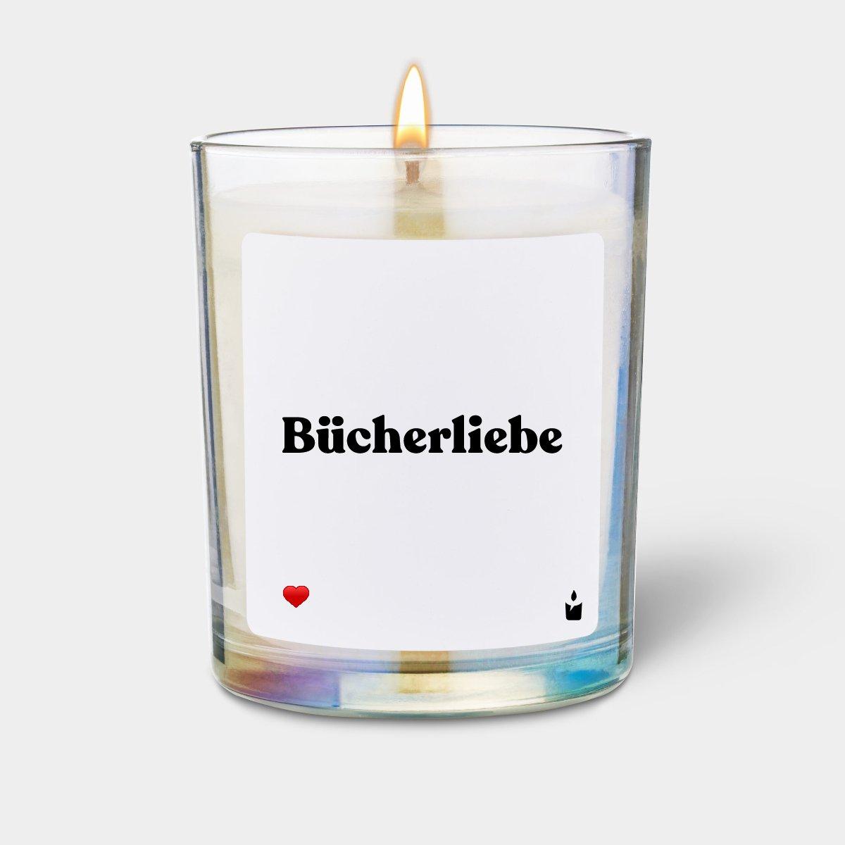 Chatty Candles, Candela Profumata, Duftkerze Woody BüCherliebe