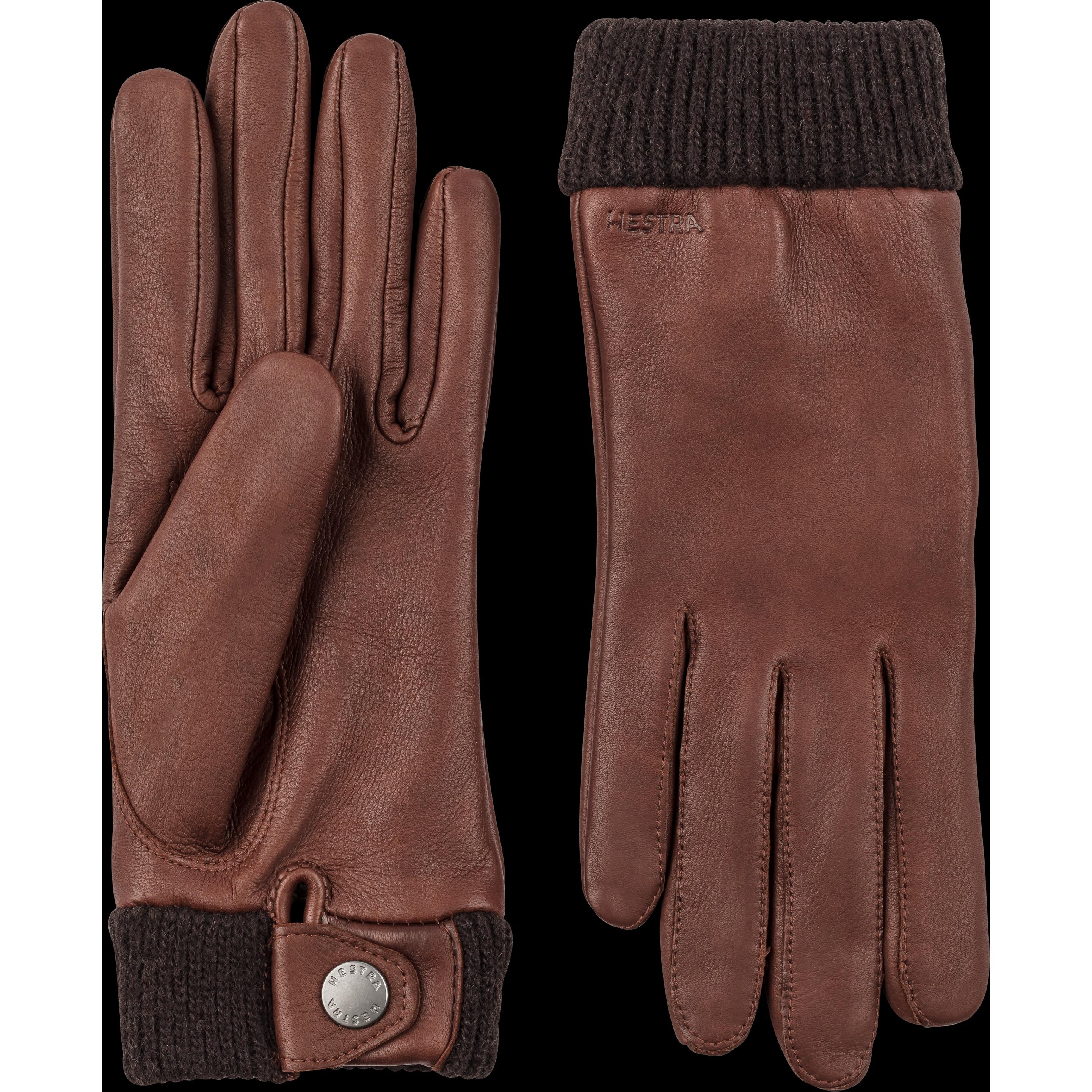 Hestra, Damen, Handschuhe, Idun, Braun, (6)