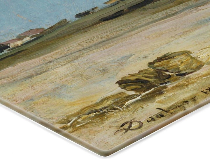 Produktbild Trenddeko Boote am Strand von Ètaples (40 x 60 cm)