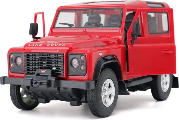 Rastar R/C 1:14Land Rover Defender Red,Black,Yel,K