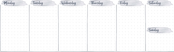 Actual product image Jolie Agenda Glittery Joy 2025 JP105 1W/2S grey ML A4 (A4, German)