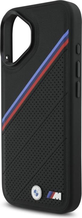 Immagine prodotto BMW Etui M Tricolor Metal Logo MagSafe do iPhone 17 czarny (Apple iPhone 17)