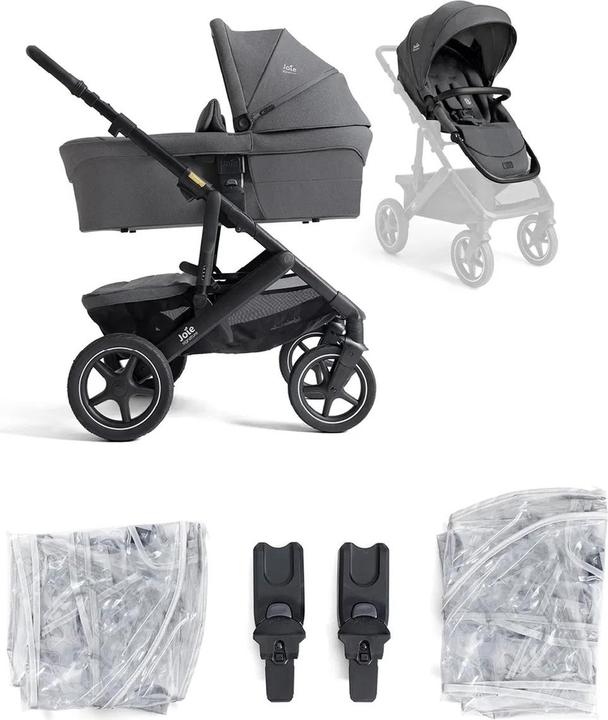 Actual product image Joie Kinderwagen Vinca inklusive Babywanne Ramble XL Ebony