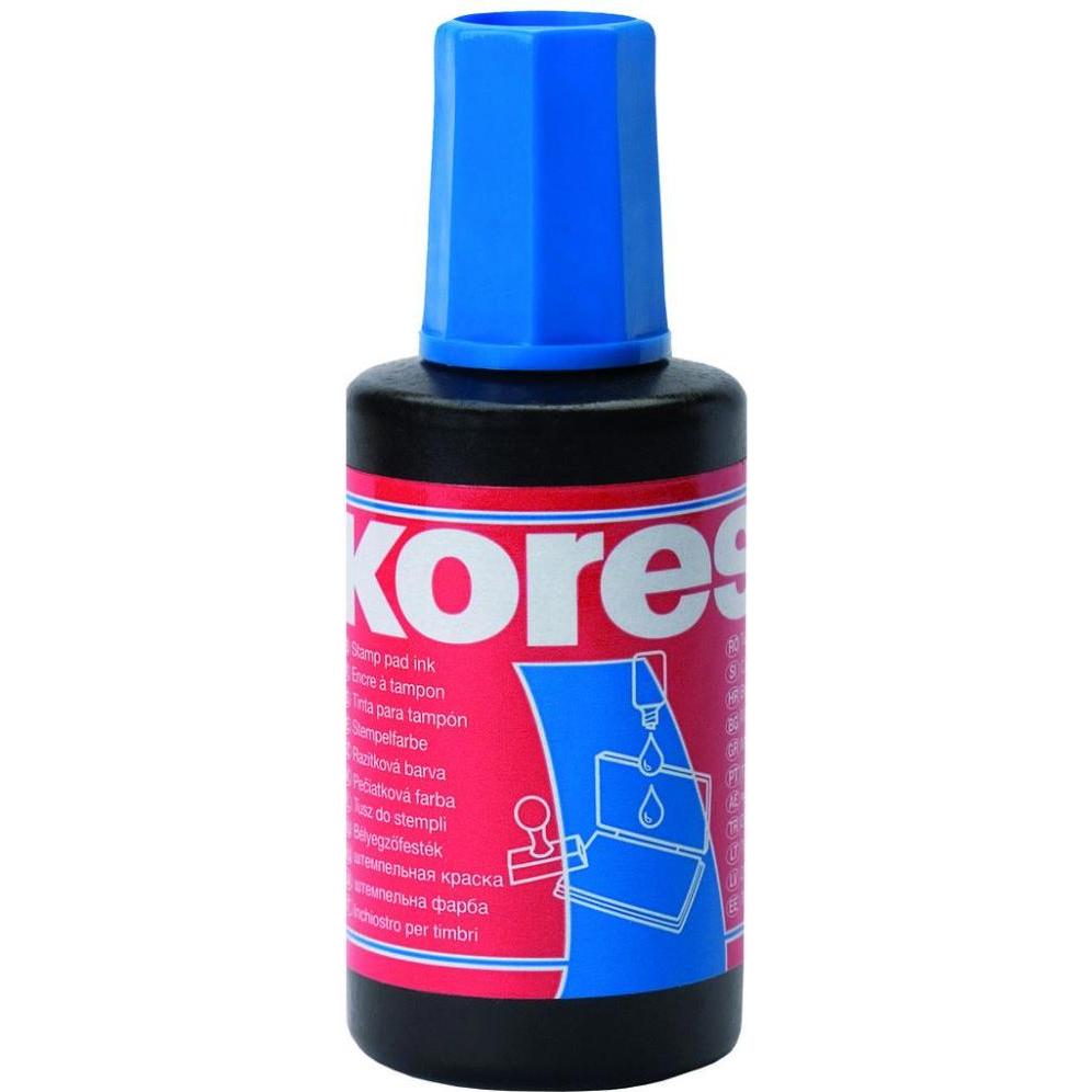 Thumbnail - Kores, Stempel, Stempelfarbe blau