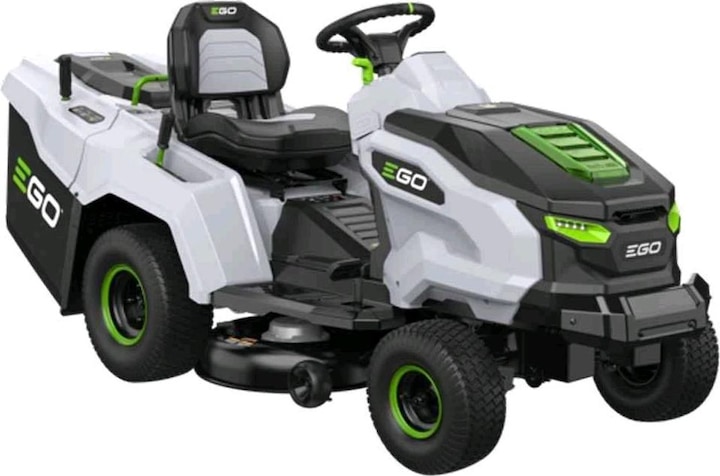 Actual product image EGO TR 3801 E B Cordless ride-on mower with grass collector (Rechargeable battery operated)