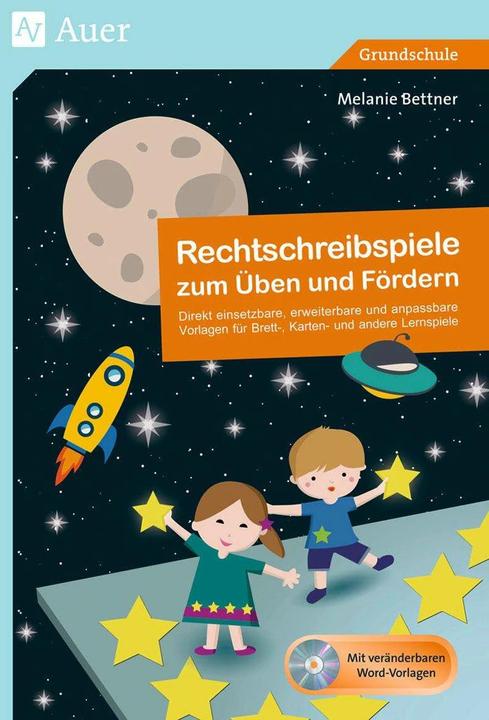 Produktbild Rechtschreibspiele zum Üben und Fördern (Deutsch, Melanie Bettner, 2022)