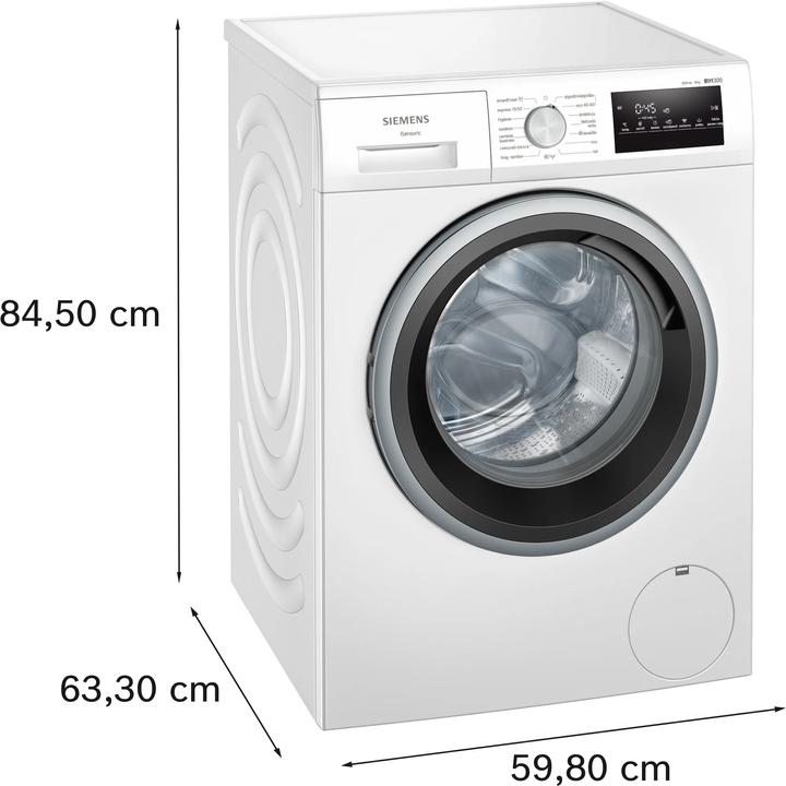 Actual product image Siemens WM12N265ES (8 kg, Left)