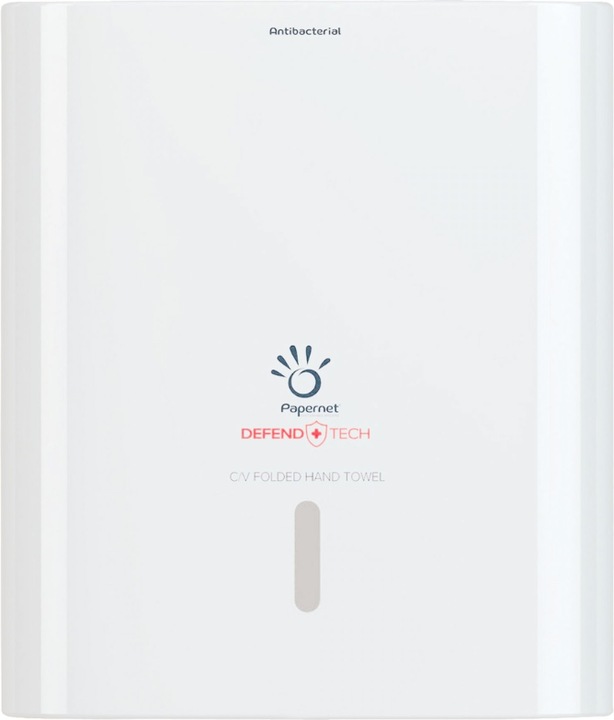 Immagine prodotto Papernet Dispenser antibatterico per asciugamani piegati C/V con tecnologia Defend Tech