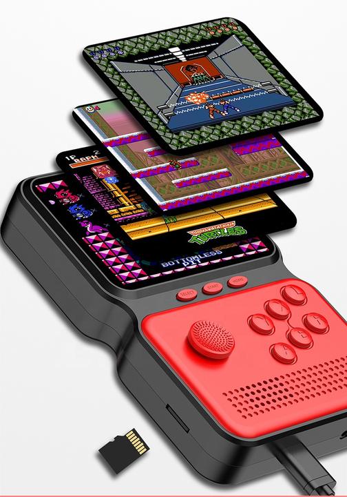 Produktbild Plutoos Mini-Retro-Konsole Handheld-Spieler Eingebaute 900 Spiele