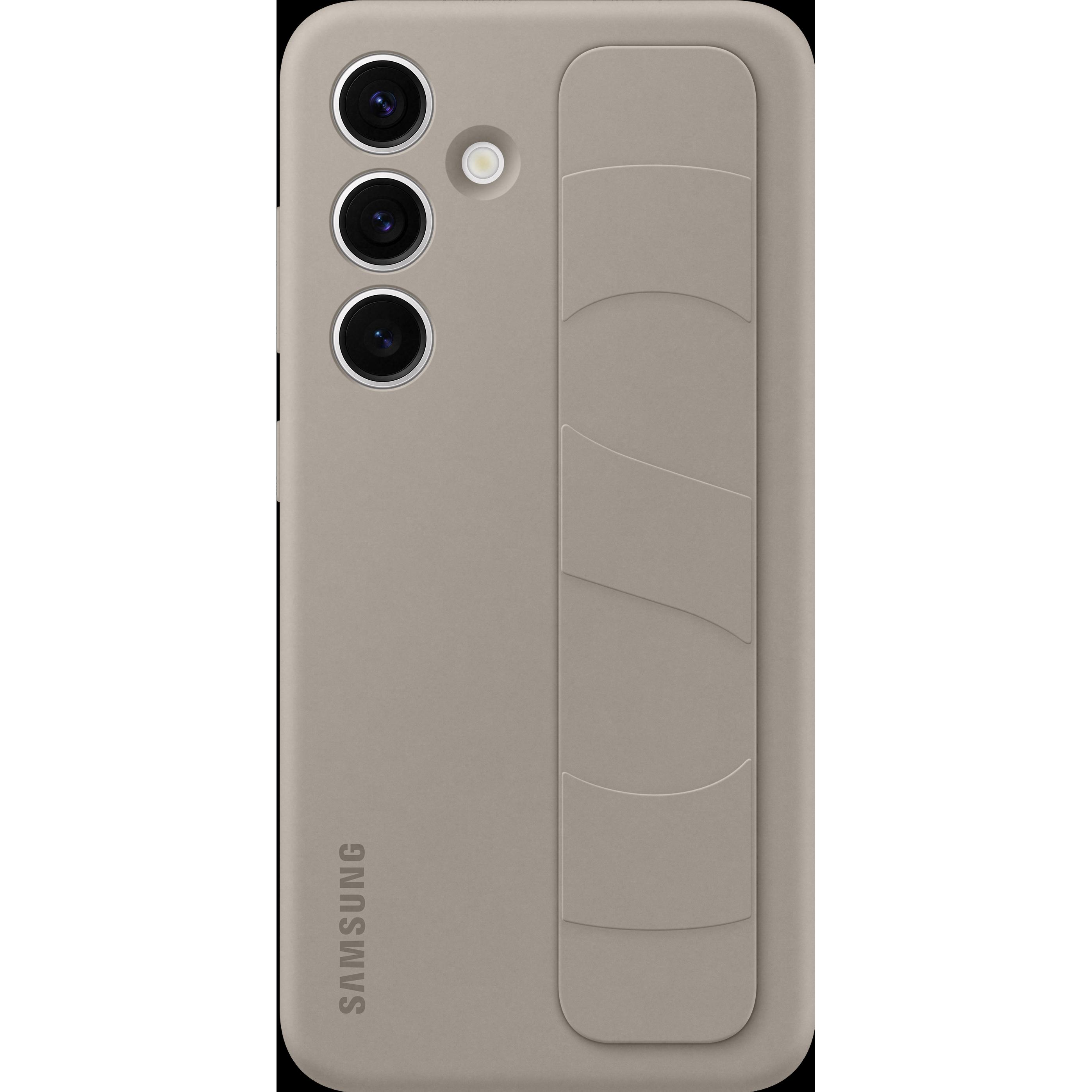 Samsung Standing Grip Case (Samsung Galaxy S24+), Smartphone Hülle, Beige
