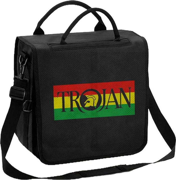 Actual product image Rocksax Flag Trojan Records Messenger Bag