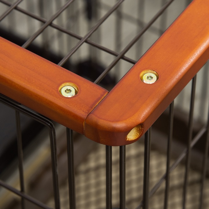 Actual product image PawHut Dog cage with tray