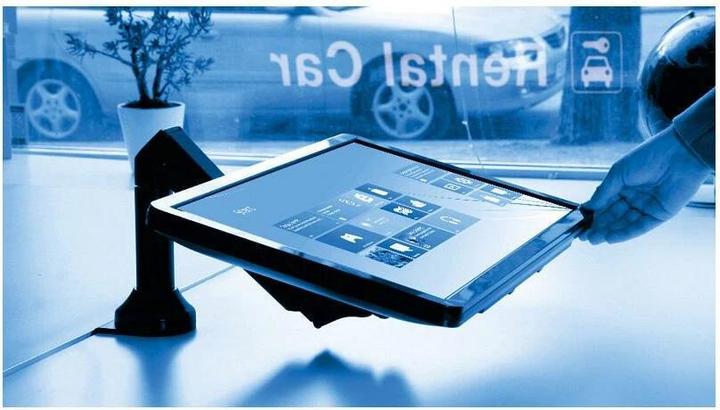 Image du produit Multibrackets Support de table Gas Lift Arm Single (Tables, 32", 10 kg)