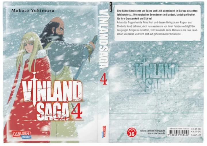 Produktbild Vinland Saga 04 (Deutsch, Makoto Yukimura, 2012)