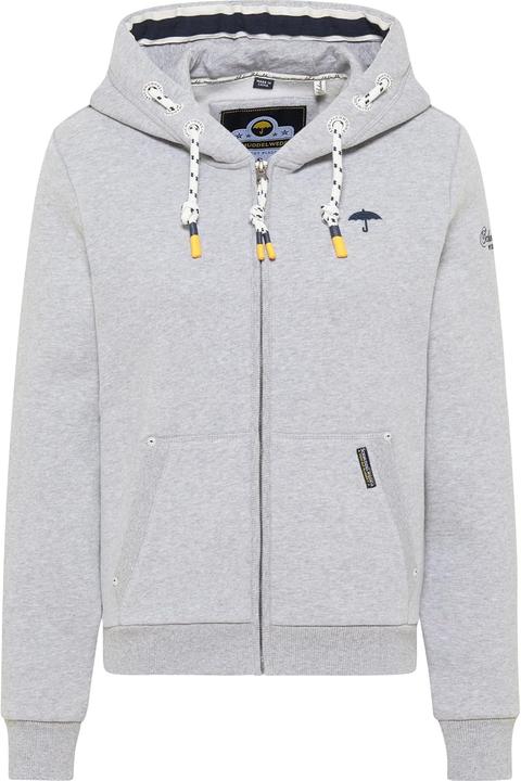 Produktbild Yuka Comfy Chic Sweatjack mit Kängurutasche und gerippten Bündchen (L)