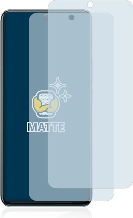 Actual product image BROTECT Anti-glare screen protector matt (2 Piece, Xiaomi Redmi K60E 5G)