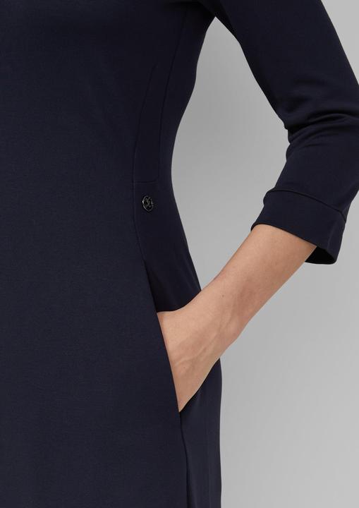 Image du produit s.Oliver Kleid Kleid aus Interlockjersey mit 3/4-Ärmeln (32)