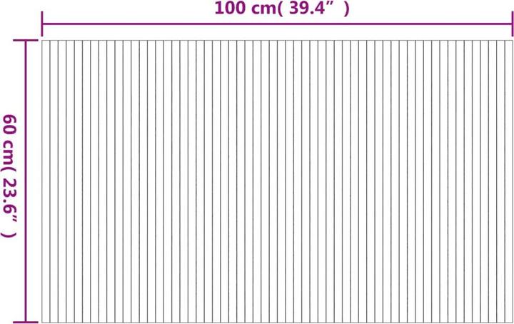 Produktbild vidaXL Teppich (70 x 200 cm)
