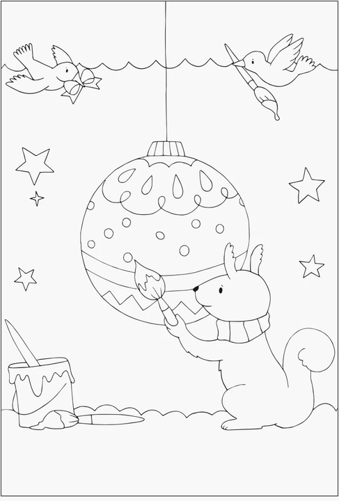 Actual product image Ravensburger Christmas - paint & dream