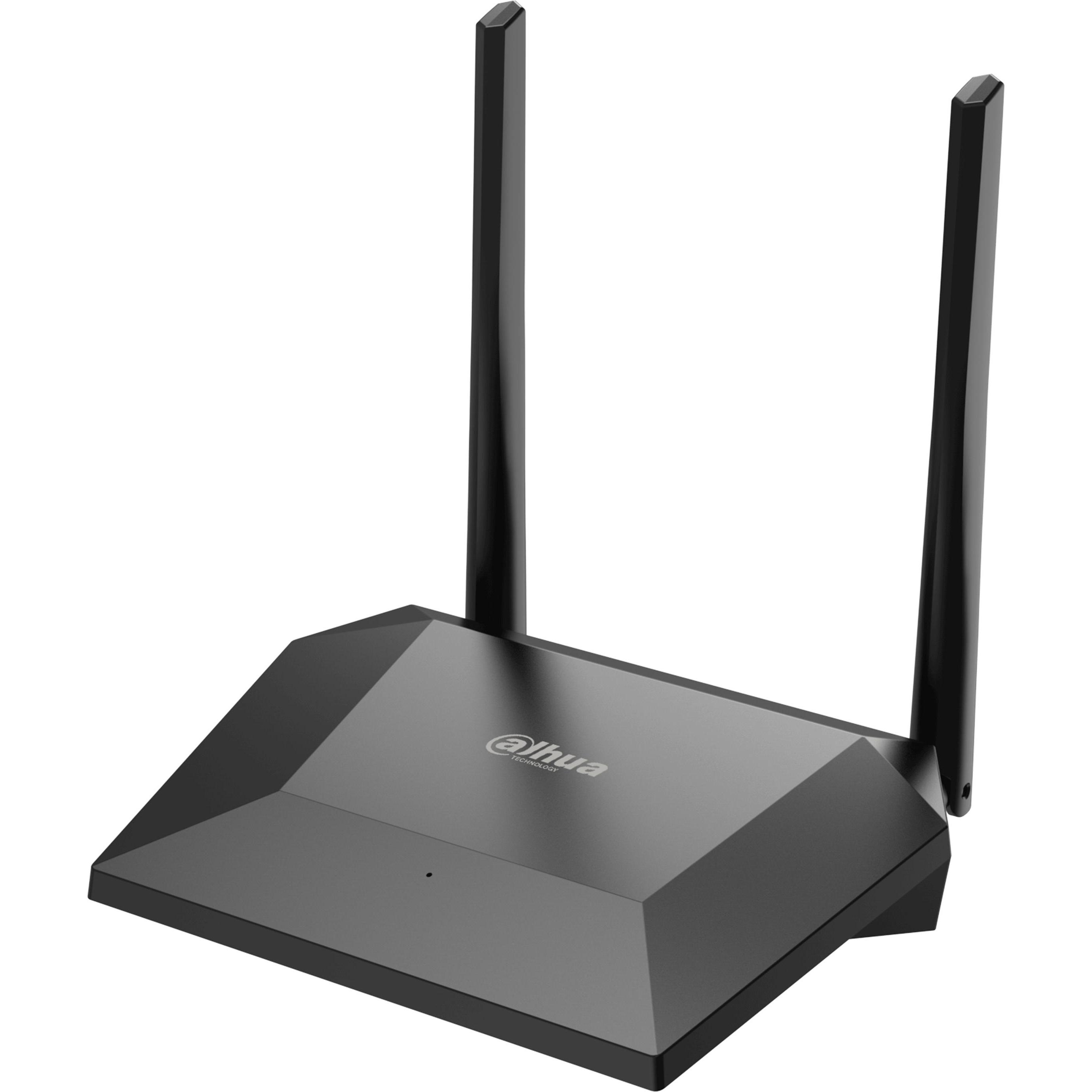 Dahua Router wireless Router wireless 300 Mbps IEEE 802.11 b/g IEEE 802.11n 1 WAN 3x10/100M DHCP Numero o, Router, Nero