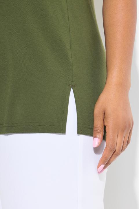 Produktbild Ulla Popken Top, Rundhals, Classic, Stretch, breite Träger, ärmellos (58)