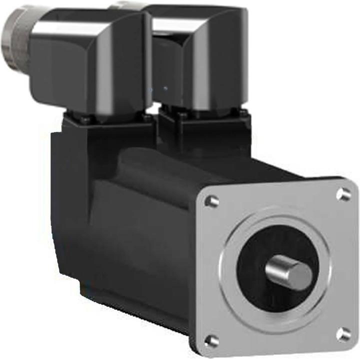 Actual product image Schneider AC servo, SH3, 55 mm, 0.8 nm, smooth shaft IP54/IP65, singleturn 128 P/U, 2x M23 SH30552P01A2000