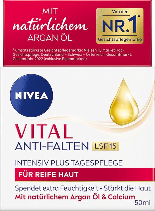 Actual product image NIVEA Vital Anti-Age extra reichhaltige Tagescreme LSF 15 (50 ml, Day cream, SPF 15)