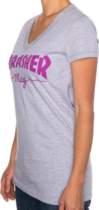 Produktbild Thrasher Girl Mag Logo V-Neck T-Shirt (S)