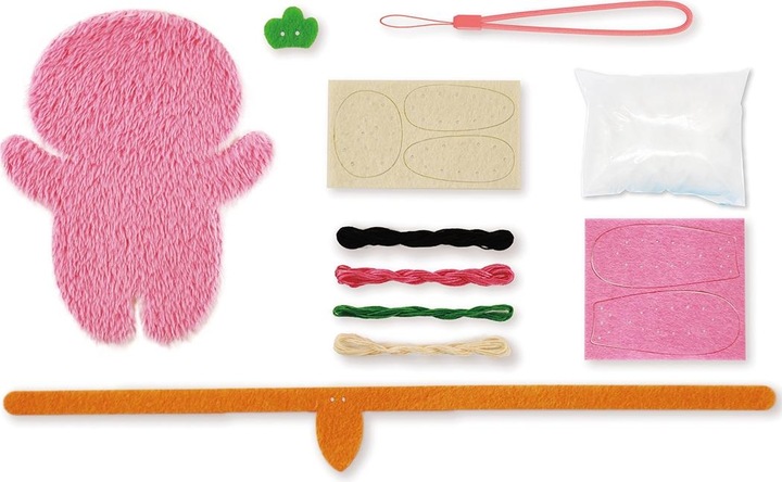 Actual product image Avenir Sewing Set Keychain Bunny