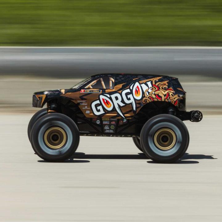 Produktbild Arrma Monster Truck Gorgon Grom Brushed 4x4 RTR 1:16 Bronze (RTR Ready-to-Run)
