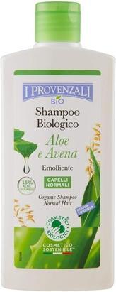 I Provenzali Bio Natural Shampoo mit Aloe und Avena für normales Haar 100% Vegan (Flüssiges Shampoo)