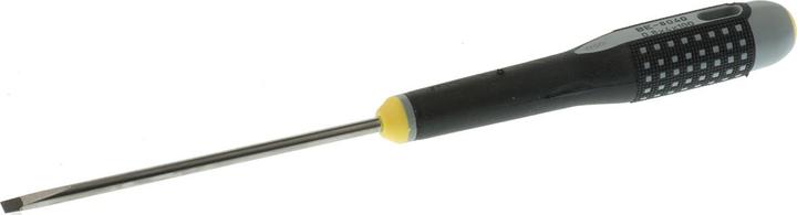 Produktbild Bahco ERGO Schraubendreher für Schlitzschrauben, gerade, mit 3-Komponenten-Griff 0,8 mm × 4 mm × 100 mm (Schlitzschrauben)