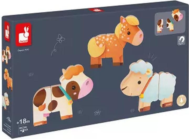 Produktbild Janod Magnetische Figuren Bauernhof Tiere