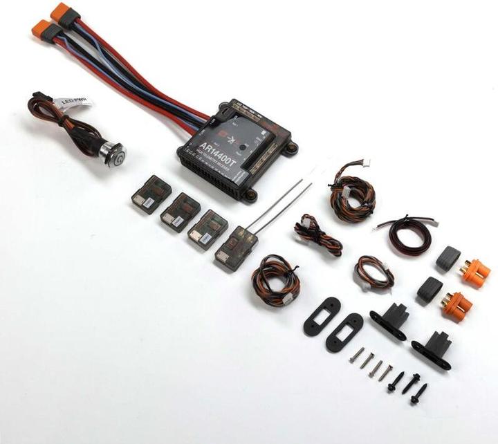 Productafbeelding ar20400t 20-kanaals powersafe telemetrie-ontvanger