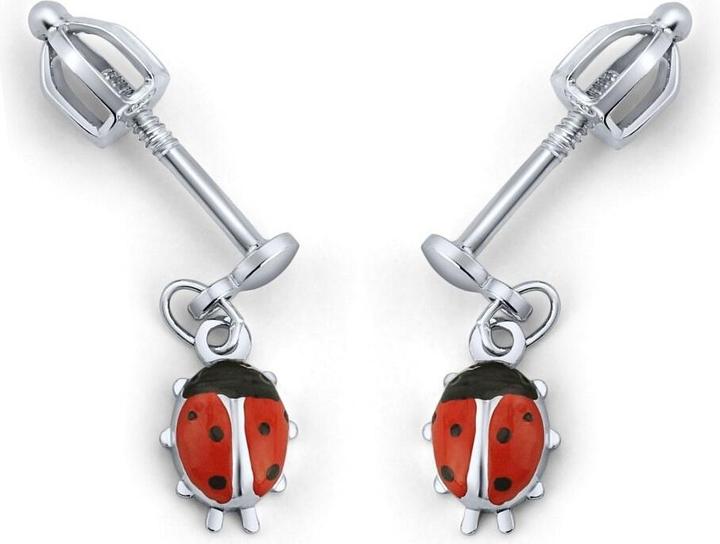 Immagine prodotto Silvego - Silver earrings - Ladybug SILVEGO70029 (Argento)