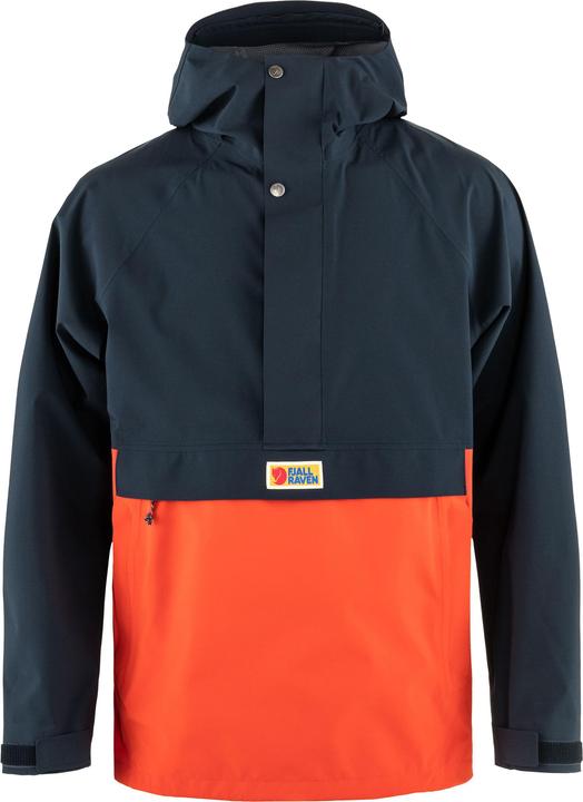 dark navy-flame orange