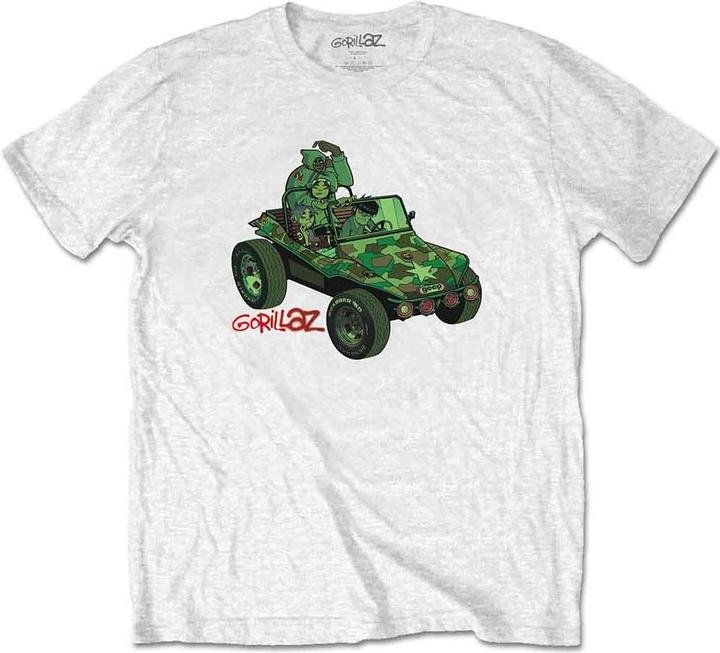 Gorillaz Green Jeep
