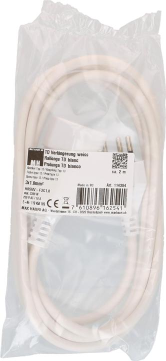 Image du produit Max Hauri Prolongation TD (2 m, Type 13)