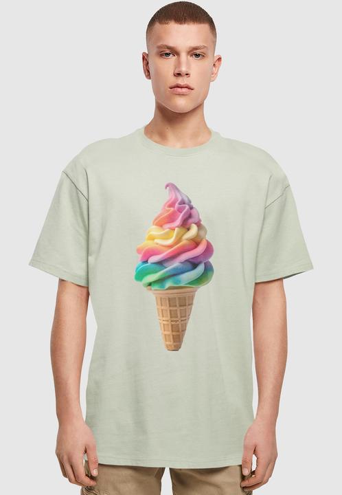 Produktbild Merchcode Pride Scoops Heavy Oversized T-shirt - 170399 (XXL)