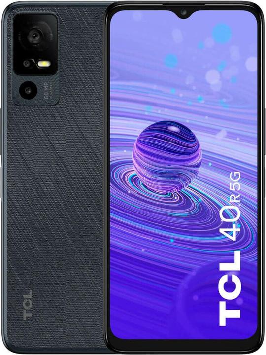 Wind Tre TCL 40R 5G (64 GB, Starlight Black, 6.60", Hybrid Dual SIM, 5G)