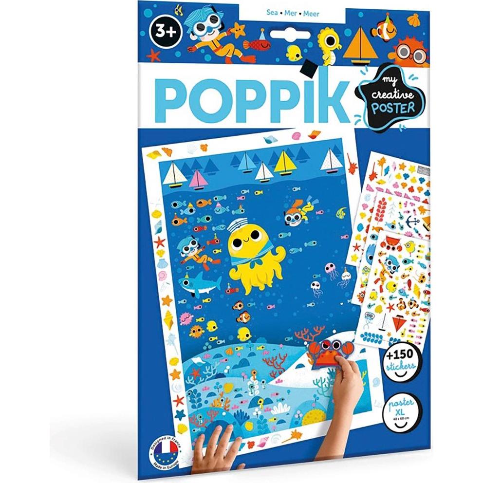 Poppik, Sticker, Sticker Kreativ Poster Meer
