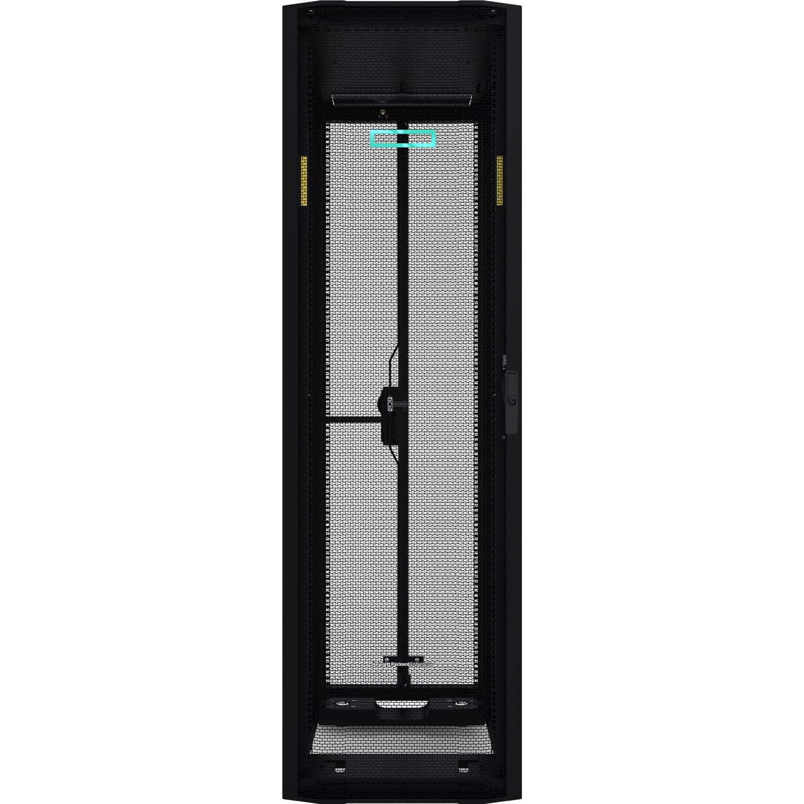 Thumbnail - HPE E Kitted Advanced Shock Rack G2 42U (42 HE, 19 Zoll Rack), Serverschrank, Schwarz