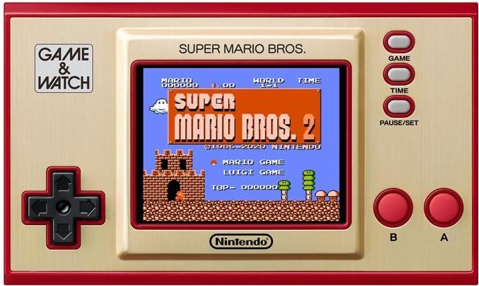 Actual product image Nintendo Game & Watch: Super Mario Bros.